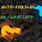 auto forslag til svar i whatsapp